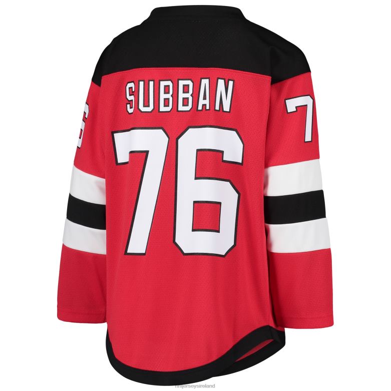 NHL Youth New Jersey Devils PK Subban Red Home Player Replica Jersey D002V1628 Clothing