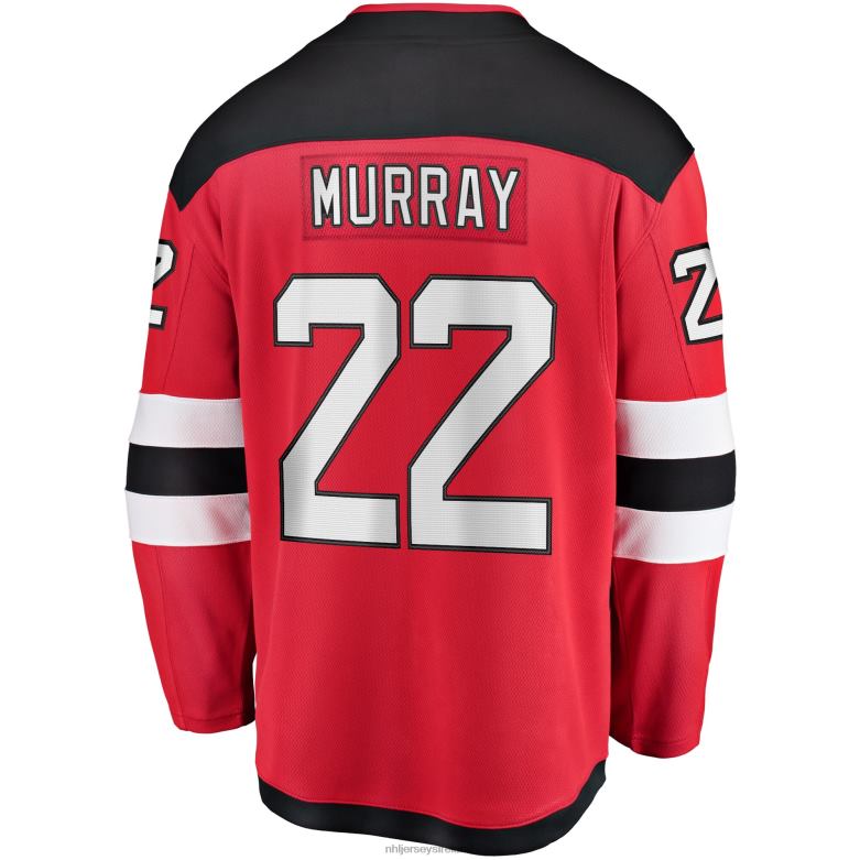 NHL Youth New Jersey Devils Ryan Murray Fanatics Branded Red Breakaway Player Jersey D002V2050 Clothing
