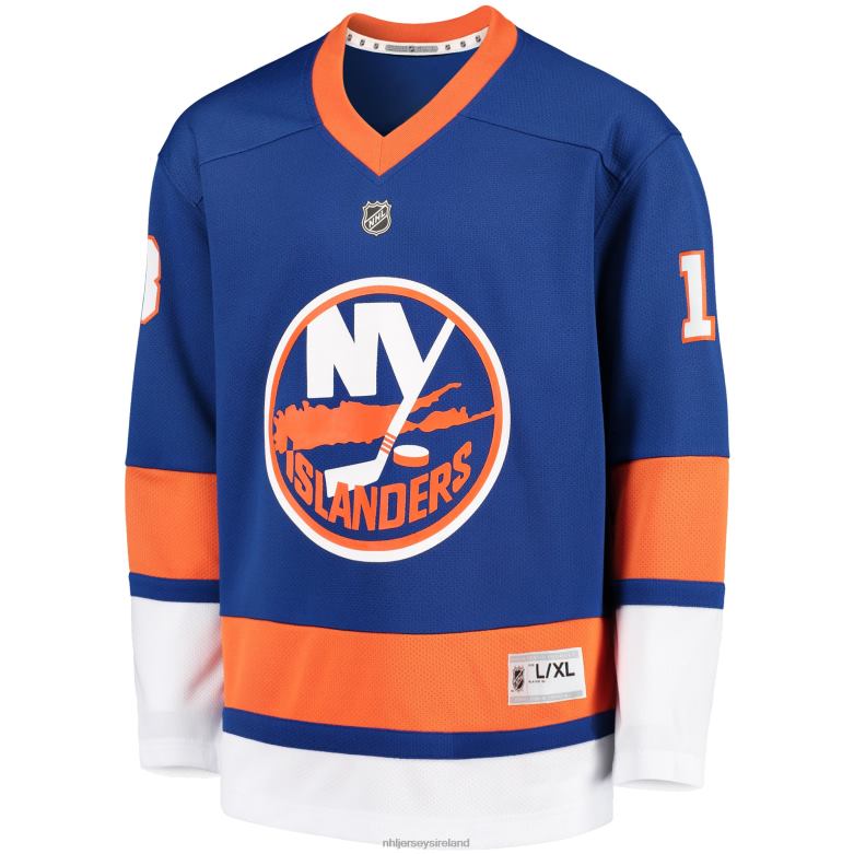 NHL Youth New York Islanders Mathew Barzal Royal Home Player Replica Jersey D002V256 Clothing