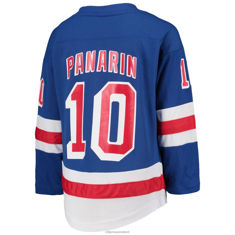 NHL Youth New York Rangers Artemi Panarin Blue Home Replica Player Jersey D002V129 Clothing