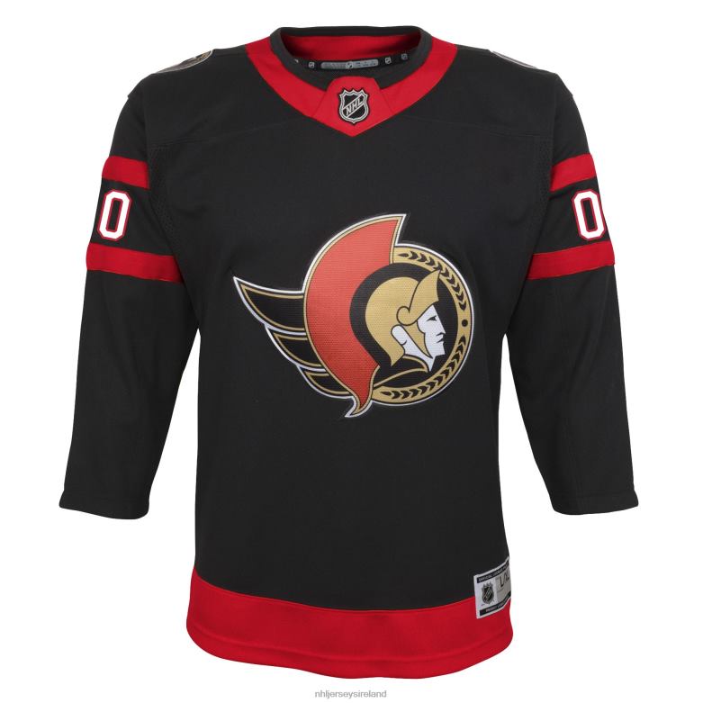 NHL Youth Ottawa Senators Black Home Custom Premier Jersey D002V1175 Clothing
