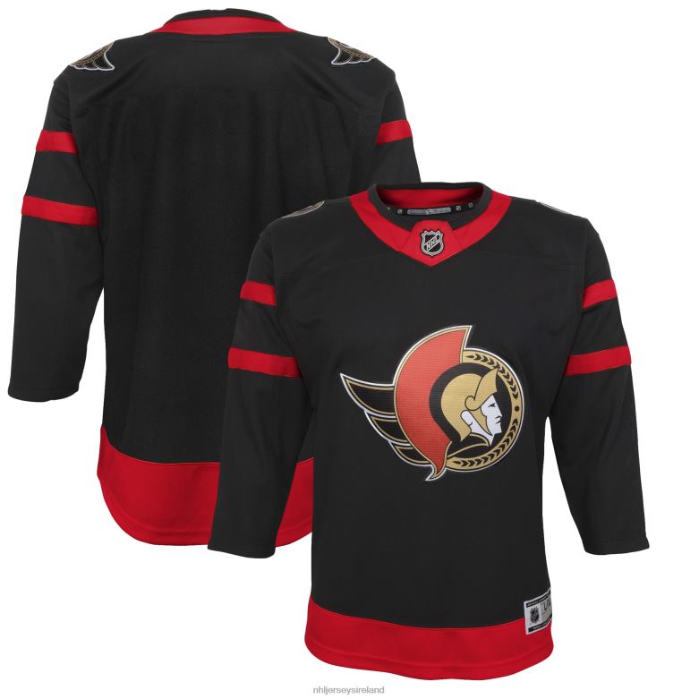 NHL Youth Ottawa Senators Black Home Premier Jersey D002V1262 Clothing
