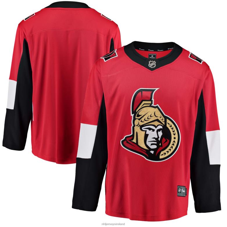 NHL Youth Ottawa Senators Fanatics Branded Red Breakaway Home Jersey D002V1506 Clothing