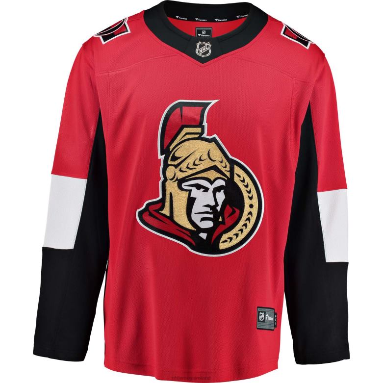 NHL Youth Ottawa Senators Fanatics Branded Red Breakaway Home Jersey D002V1506 Clothing