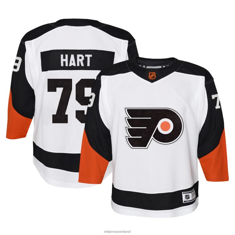NHL Youth Philadelphia Flyers Carter Hart White Special Edition 20 Premier Player Jersey D002V717 Clothing
