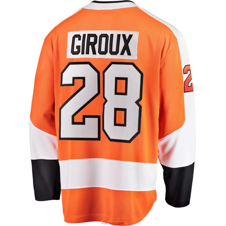 NHL Youth Philadelphia Flyers Claude Giroux Fanatics Branded Orange Home Breakaway Player Jersey D002V700 Clothing