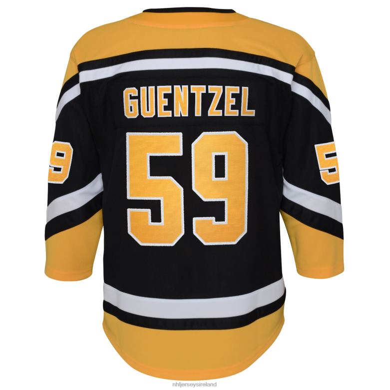 NHL Youth Pittsburgh Penguins Jake Guentzel Black Special Edition 20 Premier Player Jersey D002V780 Clothing