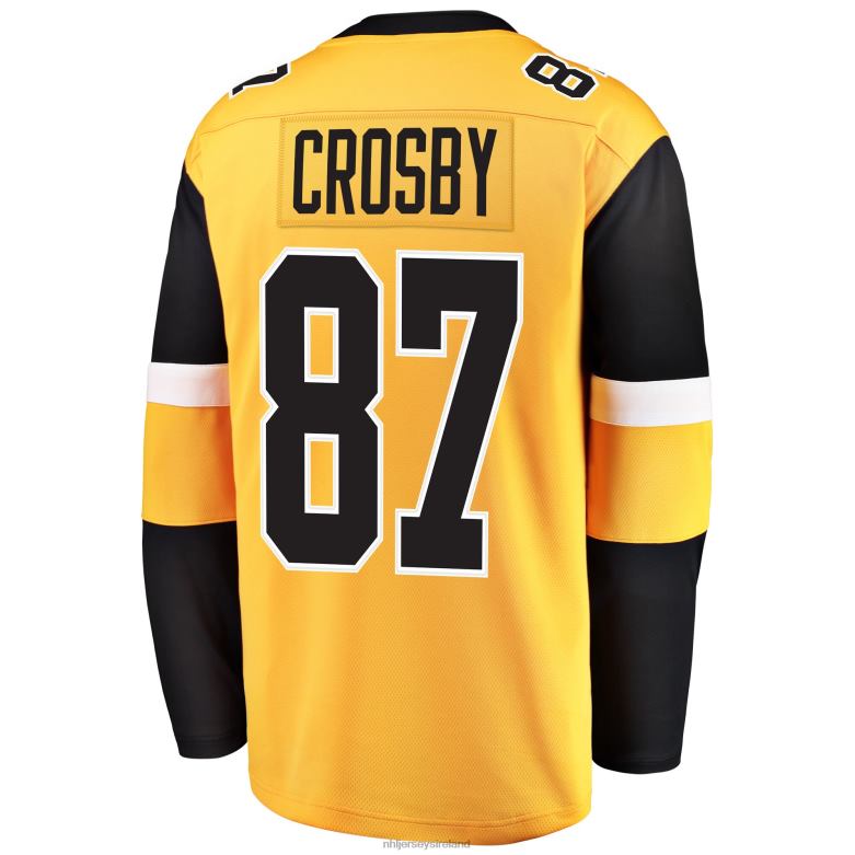 NHL Youth Pittsburgh Penguins Sidney Crosby Fanatics Branded Gold Alternate Breakaway Player Jersey D002V568 Clothing