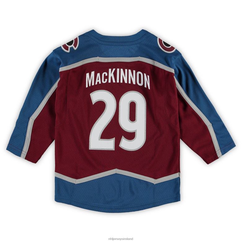 NHL Youth Preschool Colorado Avalanche Nathan Mackinnon Burgundy Home Replica Player Jersey D002V274 Clothing