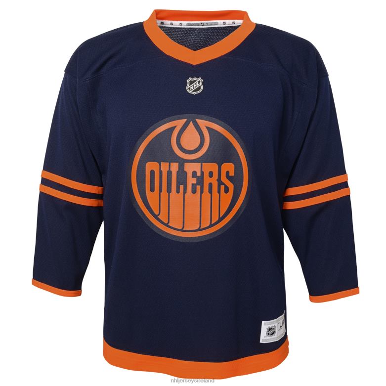 NHL Youth Preschool Edmonton Oilers Connor Mcdavid Navy Alternate Replica Player Jersey D002V571 Clothing