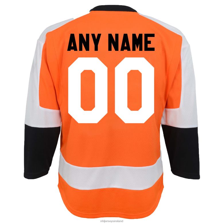 NHL Youth Preschool Philadelphia Flyers Orange Home Replica Custom Jersey D002V753 Clothing
