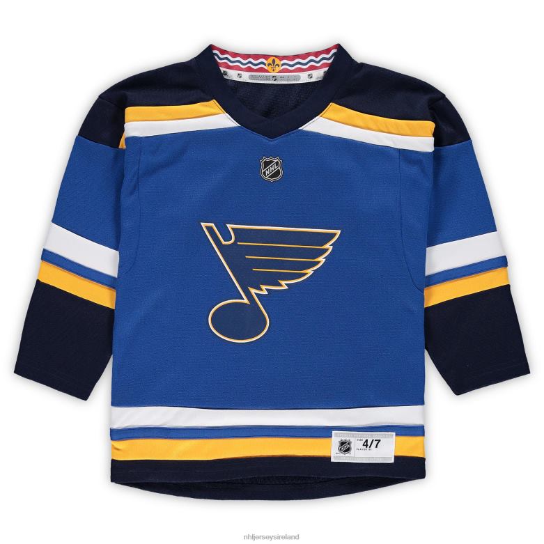 NHL Youth Preschool St Louis Blues Jordan Binnington Blue Home Replica Player Jersey D002V812 Clothing