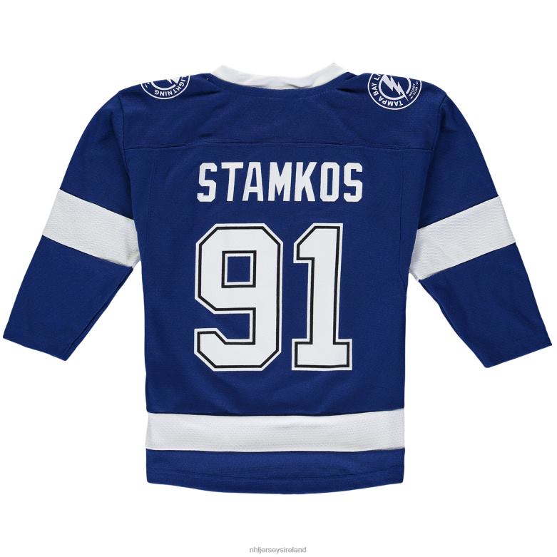 NHL Youth Preschool Tampa Bay Lightning Steven Stamkos Blue Replica Player Jersey D002V389 Clothing