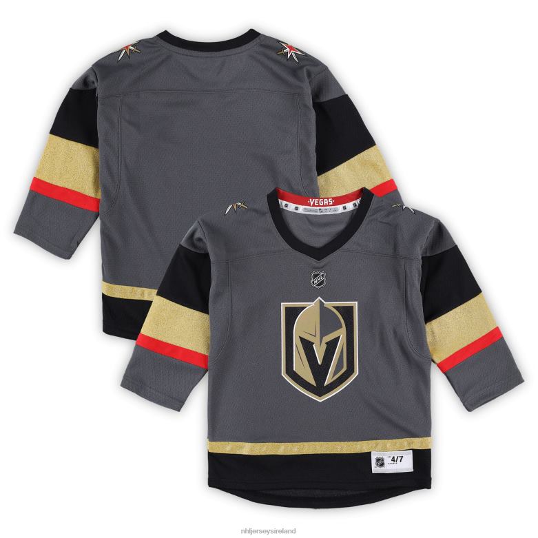NHL Youth Preschool Vegas Golden Knights Gray 2022/23 Home Replica Jersey D002V664 Clothing
