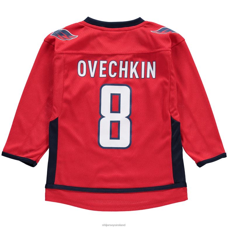 NHL Youth Preschool Washington Capitals Alexander Ovechkin Red Replica Player Jersey D002V366 Clothing
