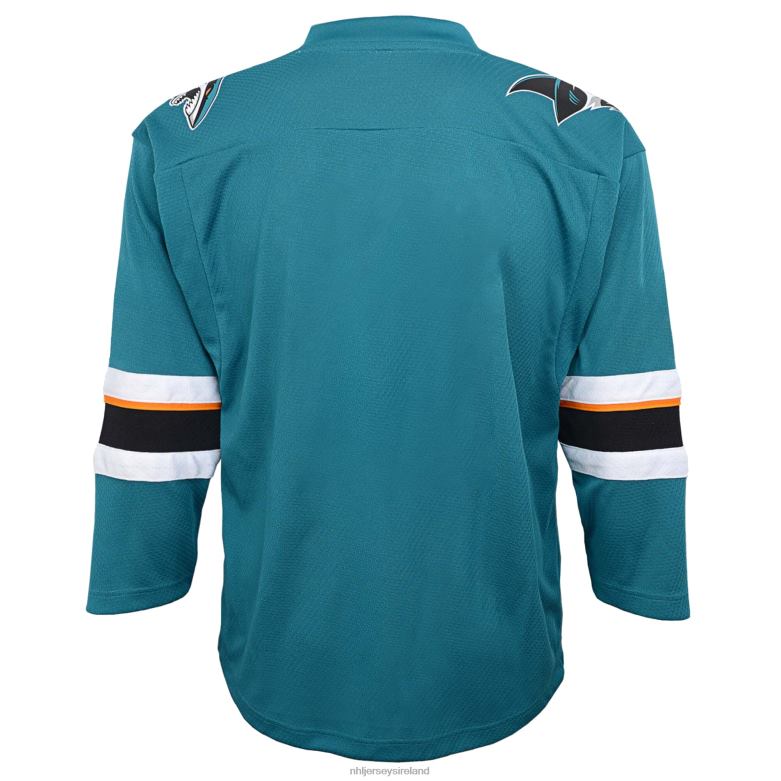 NHL Youth San Jose Sharks Teal Home Replica Blank Jersey D002V2053 Clothing