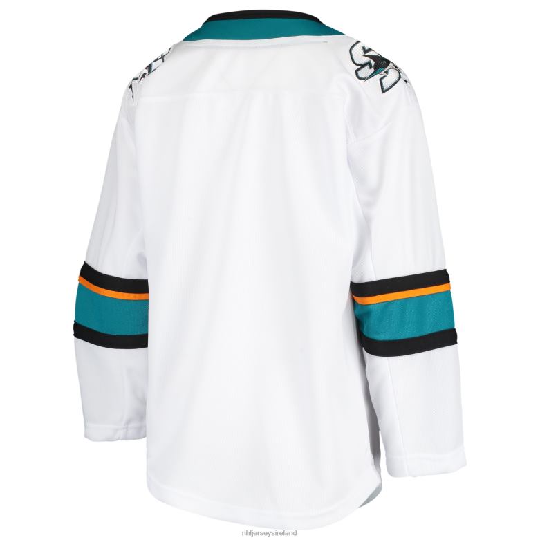 NHL Youth San Jose Sharks White Away Premier Jersey D002V1117 Clothing