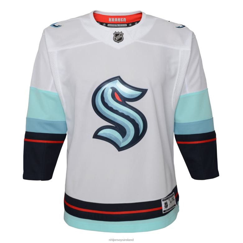 NHL Youth Seattle Kraken White Away Premier Jersey D002V1220 Clothing