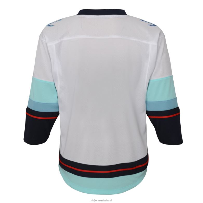 NHL Youth Seattle Kraken White Away Replica Jersey D002V757 Clothing