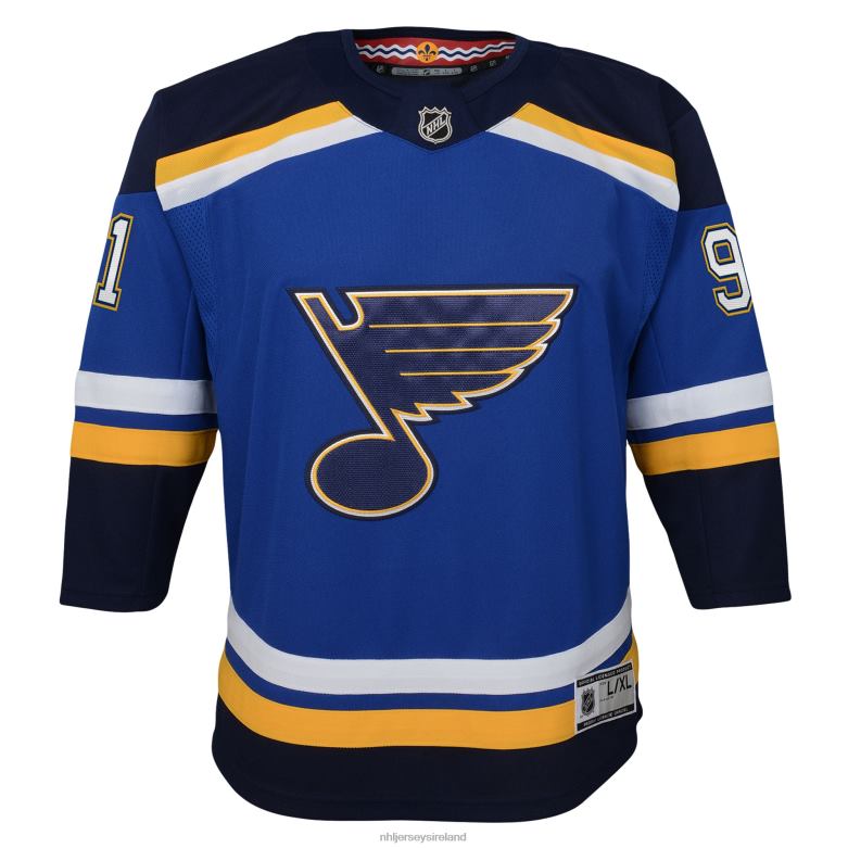 NHL Youth St Louis Blues Vladimir Tarasenko Blue Home Premier Player Jersey D002V783 Clothing