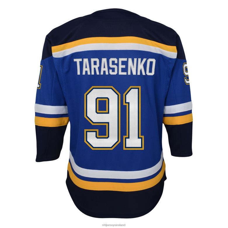 NHL Youth St Louis Blues Vladimir Tarasenko Blue Home Premier Player Jersey D002V783 Clothing