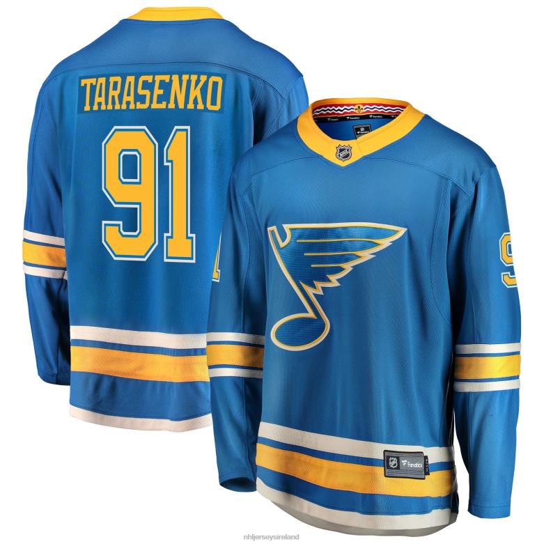 NHL Youth St Louis Blues Vladimir Tarasenko Fanatics Branded Blue Breakaway Alternate Player Jersey D002V1271 Clothing