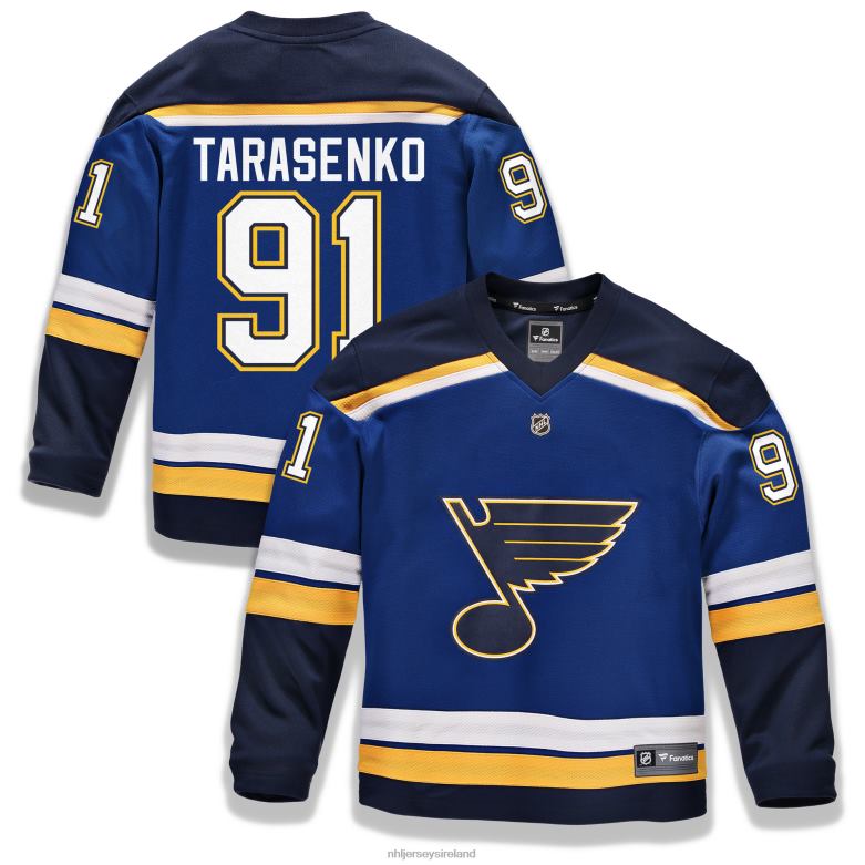 NHL Youth St Louis Blues Vladimir Tarasenko Fanatics Branded Blue Replica Player Jersey D002V733 Clothing