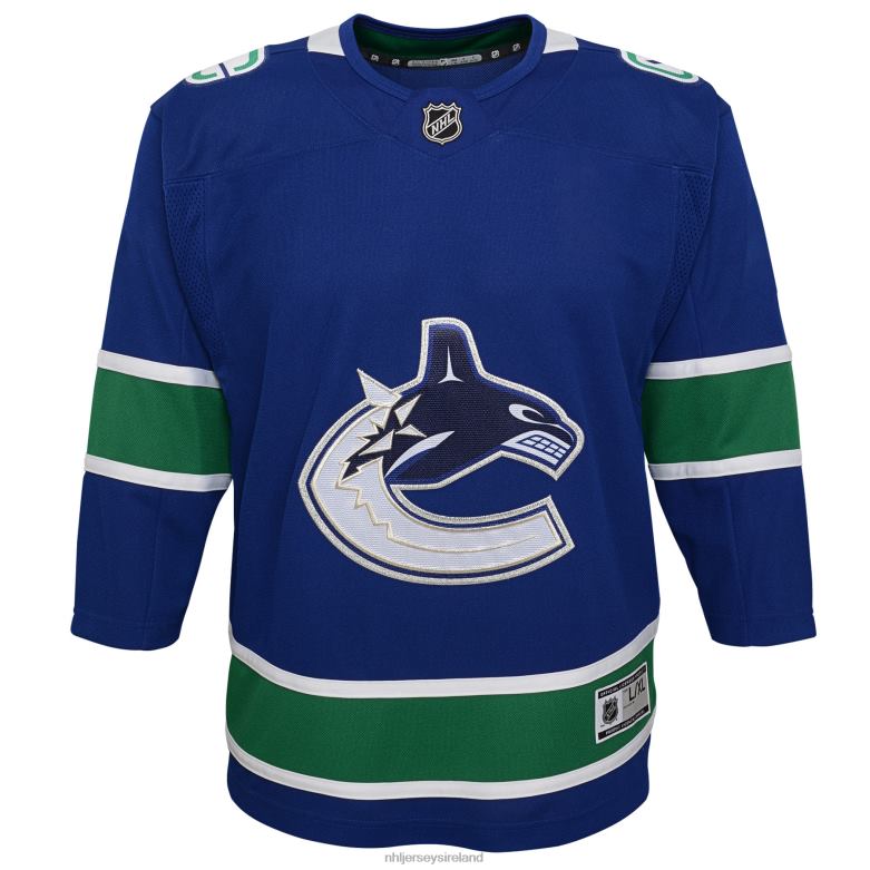 NHL Youth Vancouver Canucks Blue Premier Jersey D002V1452 Clothing