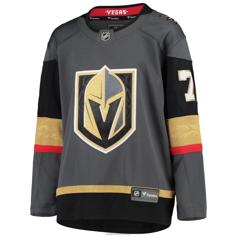 NHL Youth Vegas Golden Knights William Karlsson Fanatics Branded Gray Alternate Premier Breakaway Player Jersey D002V1238 Clothing