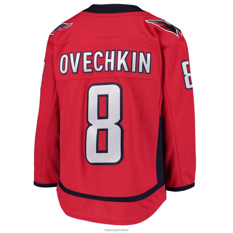 NHL Youth Washington Capitals Alexander Ovechkin Red Home Premier Player Jersey D002V525 Clothing