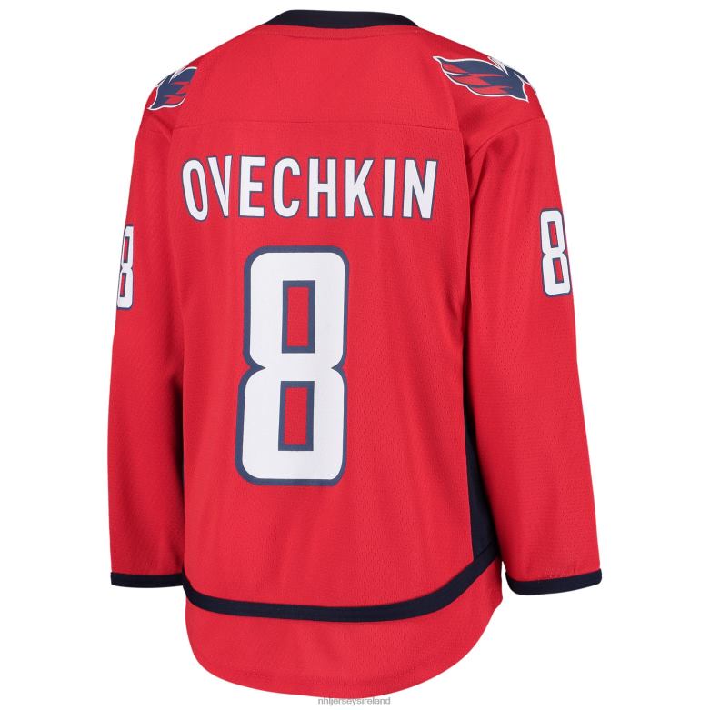 NHL Youth Washington Capitals Alexander Ovechkin Red Home Replica Player Jersey D002V306 Clothing
