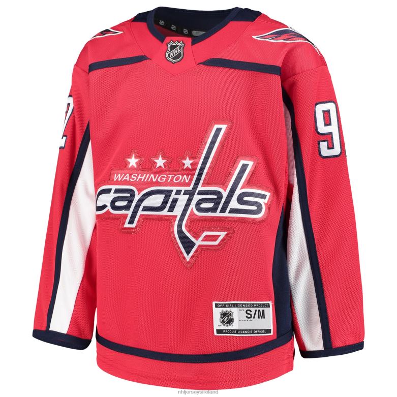 NHL Youth Washington Capitals Evgeny Kuznetsov Red Home Premier Player Jersey D002V1623 Clothing