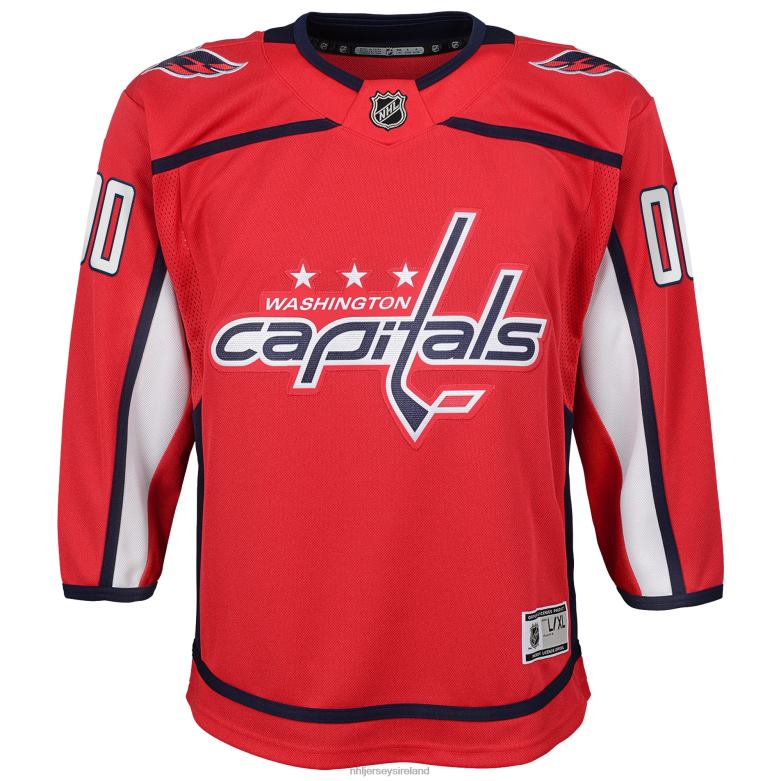 NHL Youth Washington Capitals Red Home Custom Premier Jersey D002V969 Clothing