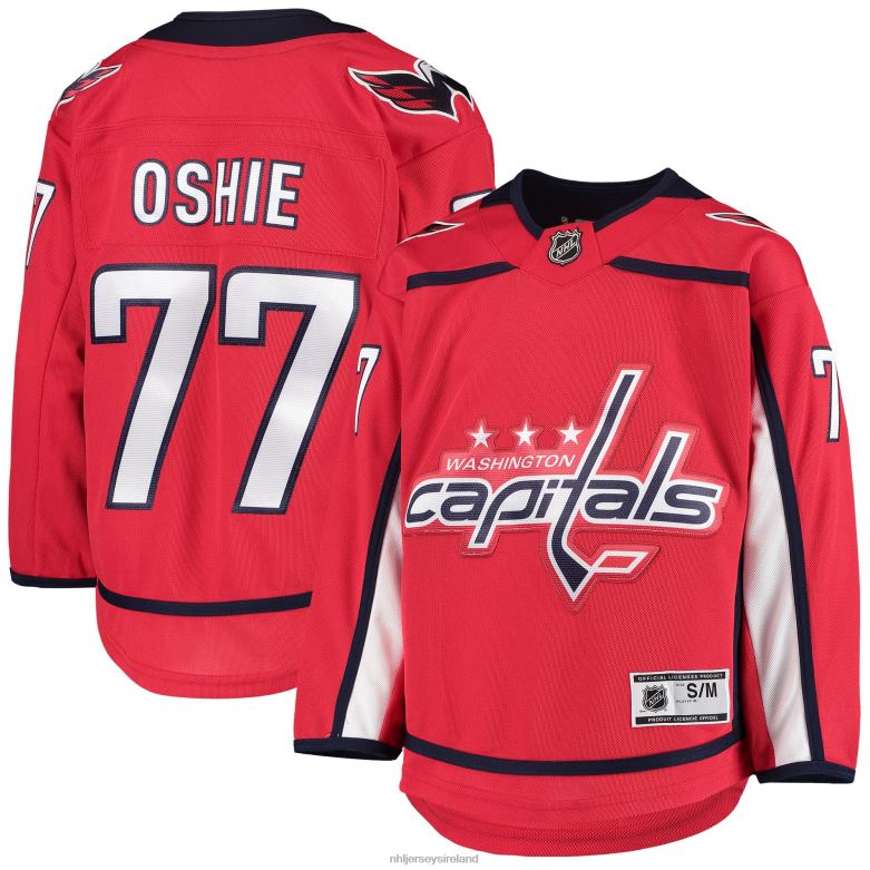 NHL Youth Washington Capitals Tj Oshie Red Home Premier Player Jersey D002V1604 Clothing