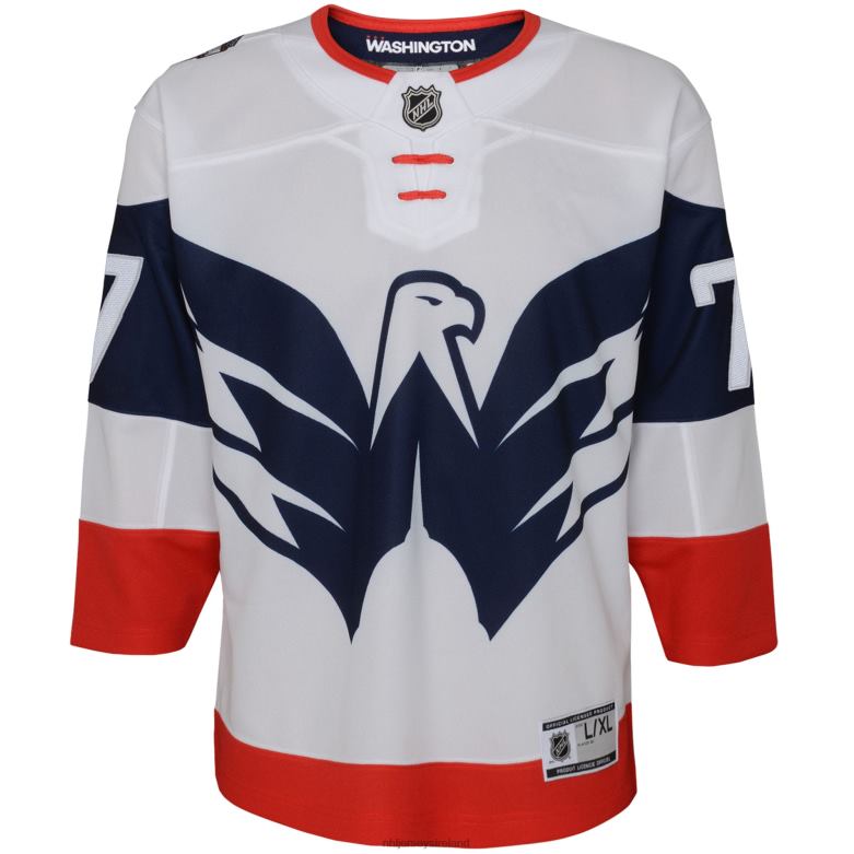 NHL Youth Washington Capitals Tj Oshie White 2023 Stadium Series Player Jersey D002V724 Clothing