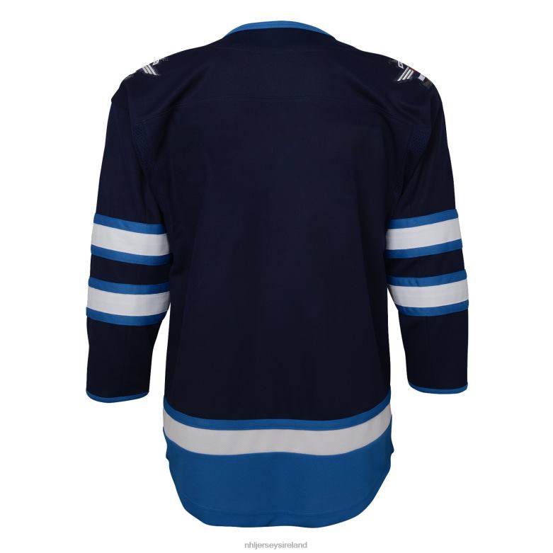 NHL Youth Winnipeg Jets Navy Home Premier Jersey D002V2431 Clothing
