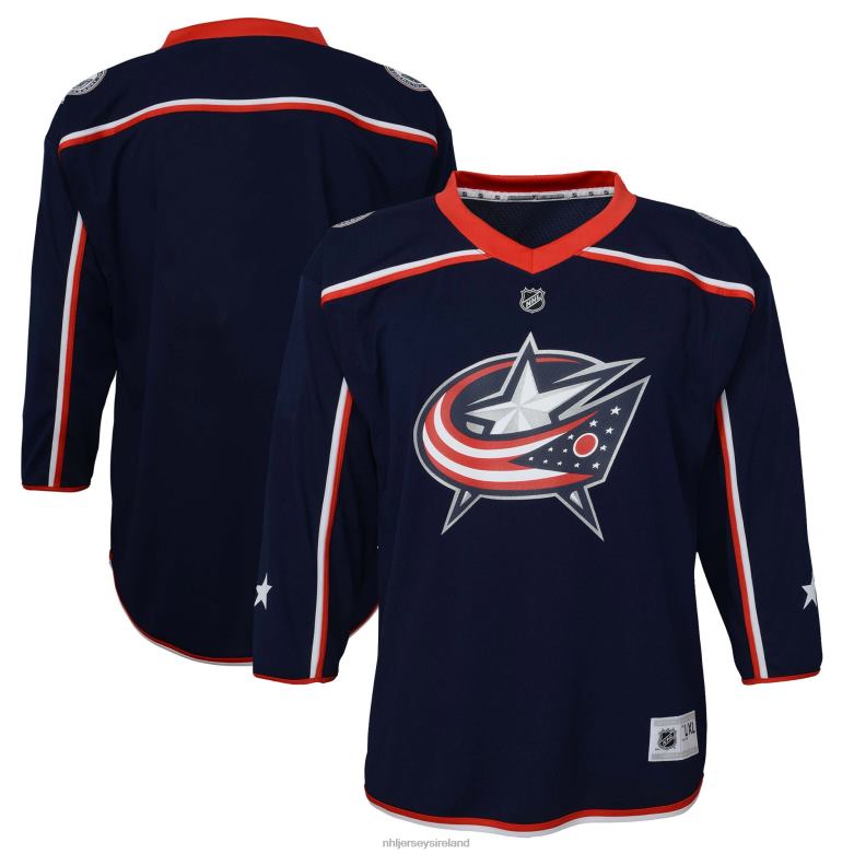 NHL Infant Columbus Blue Jackets Navy Home Replica Blank Jersey D002V1724 Clothing