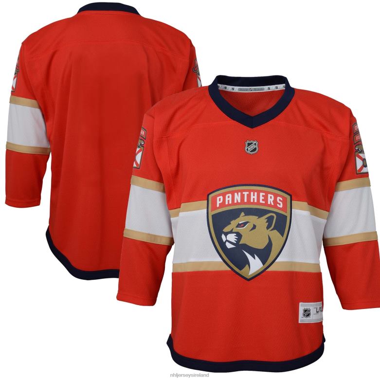 NHL Infant Florida Panthers Red Home Replica Team Jersey D002V890 Clothing