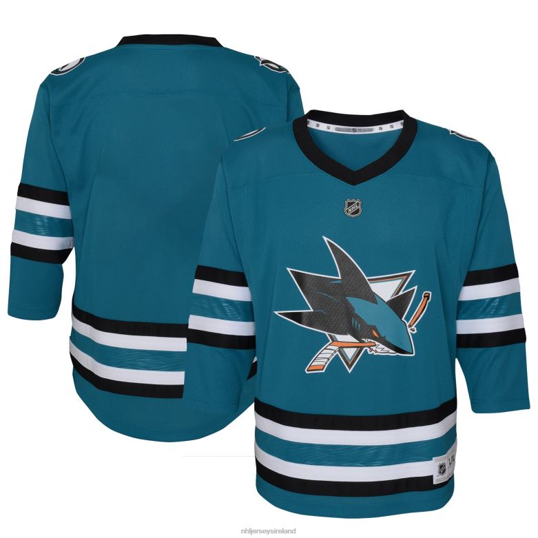 NHL Infant San Jose Sharks Teal Home Replica Team Jersey D002V1124 Clothing
