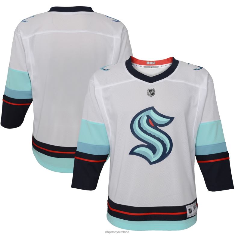 NHL Infant Seattle Kraken White Away Replica Jersey D002V1997 Clothing