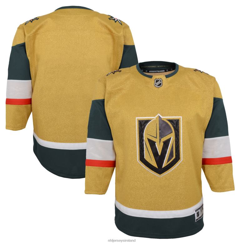 NHL Infant Vegas Golden Knights Gold 2020/21 Home Premier Jersey D002V1169 Clothing