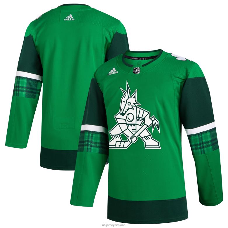 NHL Men Arizona Coyotes Adidas Kelly Green 2023 St. Patrick'S Day Primegreen Authentic Jersey D002V478 Clothing
