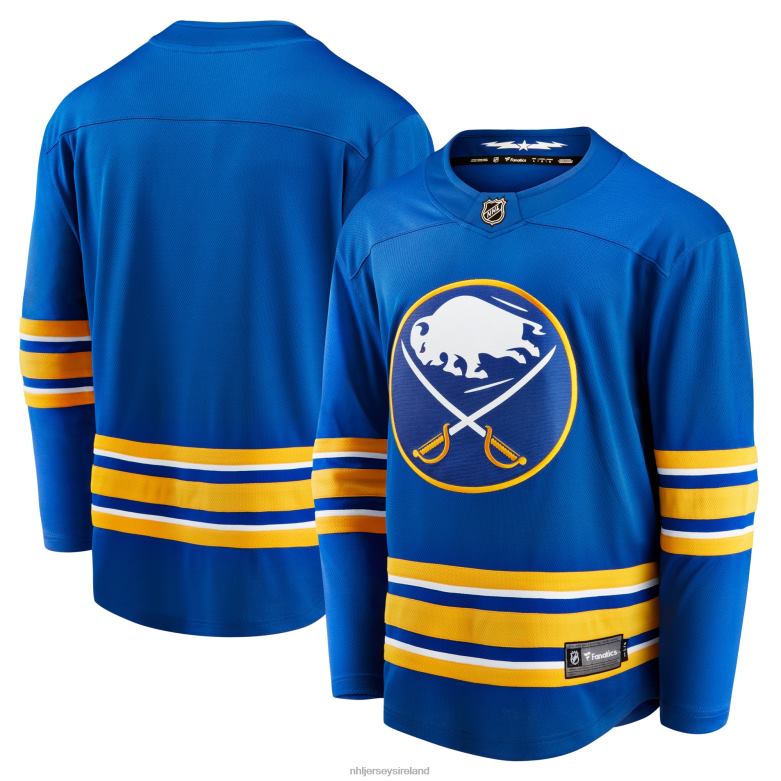 NHL Men Buffalo Sabres Fanatics Branded Royal 2020/21 Home Breakaway Jersey D002V1009 Clothing