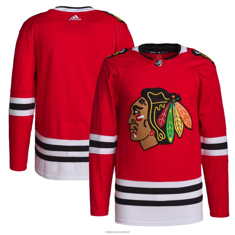 NHL Men Chicago Blackhawks Adidas Red Home Primegreen Authentic Pro Jersey D002V958 Clothing