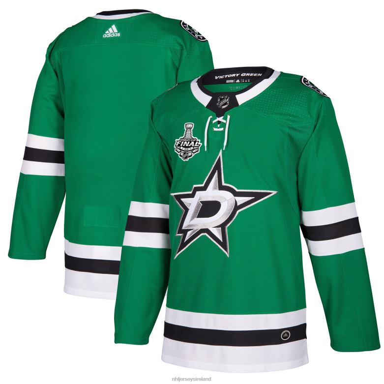 NHL Men Dallas Stars Adidas Kelly Green 2020 Stanley Cup Final Bound Authentic Patch Jersey D002V1596 Clothing