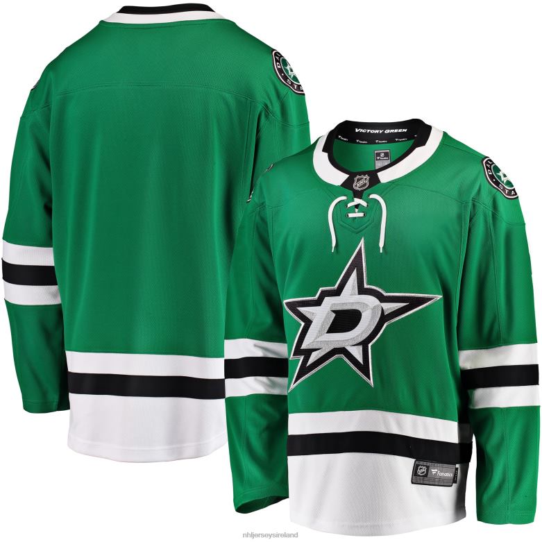 NHL Men Dallas Stars Fanatics Branded Green Breakaway Home Jersey D002V821 Clothing