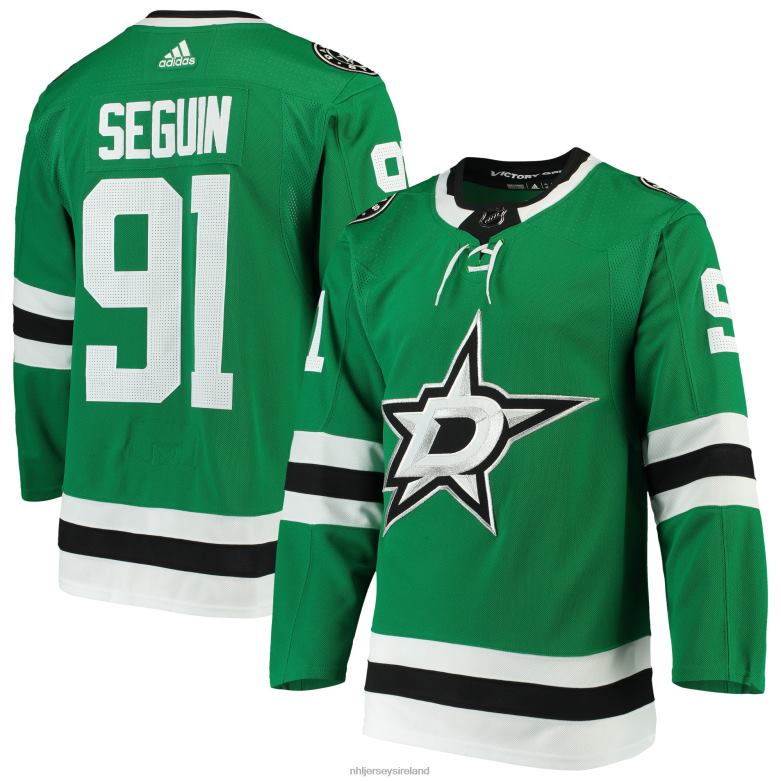 NHL Men Dallas Stars Tyler Seguin Adidas Kelly Green Home Authentic Player Jersey D002V1465 Clothing