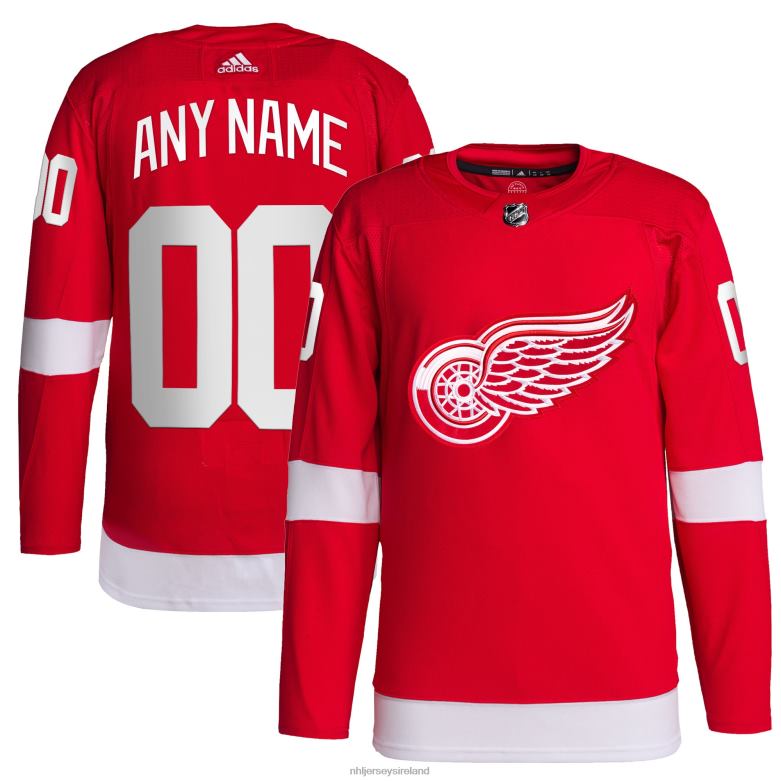 NHL Men Detroit Red Wings Adidas Red Home Primegreen Authentic Pro Custom Jersey D002V1985 Clothing