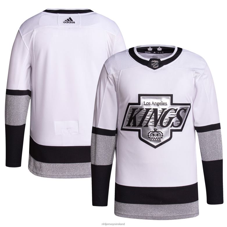 NHL Men Los Angeles Kings Adidas White 2021/22 Alternate Primegreen Authentic Pro Jersey D002V761 Clothing