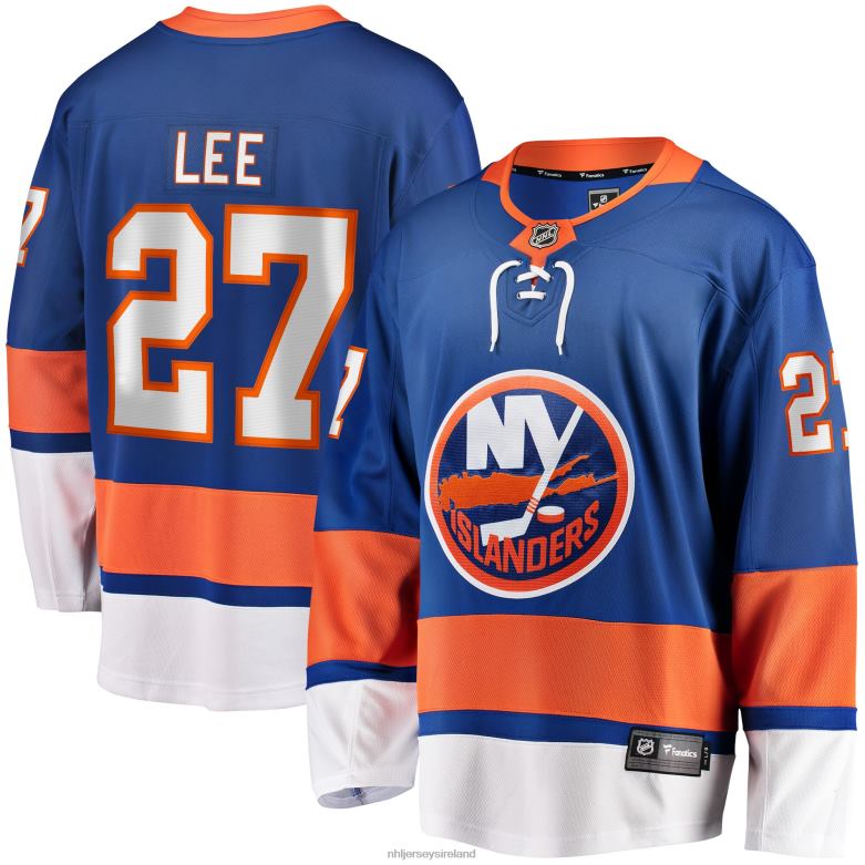 NHL Men New York Islanders Anders Lee Fanatics Branded Royal Home Captain Patch Breakaway Player Jersey D002V2278 Clothing